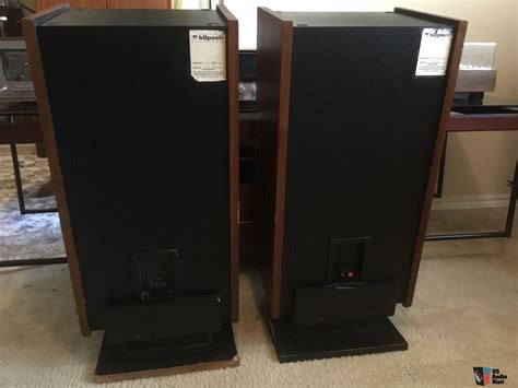 Vintage Klipsch Tangent T30 Oiled Walnut Speakers Photo 1668206 Canuck Audio Mart