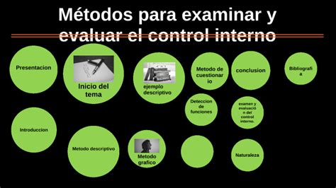 Métodos para examinar y evaluar el control interno by Alfonso Anguebes