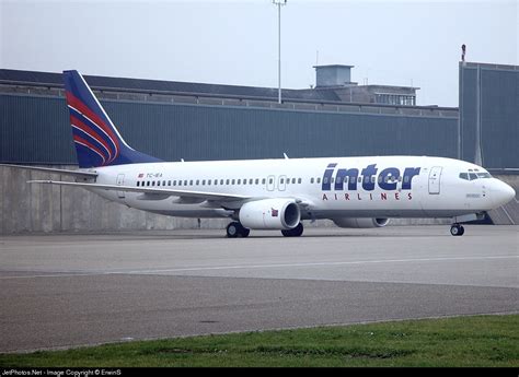 Tc Iea Boeing 737 8cx Inter Airlines Dutch Jetphotos