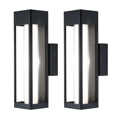 Buy Asd Led Outdoor Wall Light Fixture Matte Acrylic Glass Tube