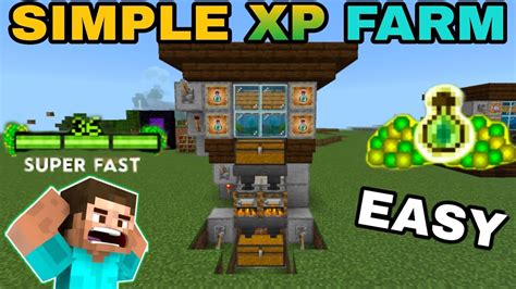 Simple Infinite Kelp Xp Farm Xp Farm Minecraft 1 18 Minecraft Xp Farm Bedrock Edition Youtube