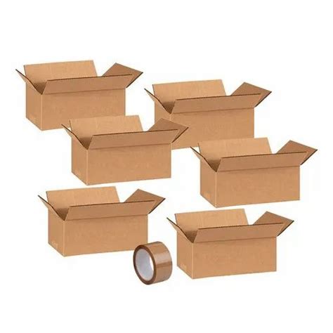 Single Wall 3 Ply Corrugated Shipping Box At Rs 50piece In New Delhi