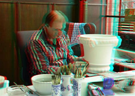 Royal Delft D Koninklijke Porceleyne Fles Anaglyph Stereo Flickr