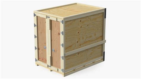 Wooden Shipping Crate 3d Model 29 3ds Blend C4d Fbx Max Ma