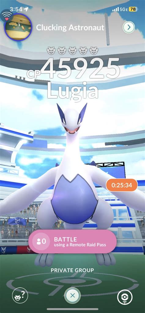 Lugia Raid 1057 9858 4131 Add Quick Rpokemongoraids