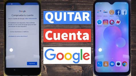 Quitar Cuenta De Google Eliminar Borrar Restablecer Pin Patr N Y