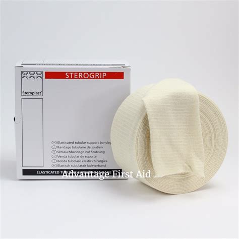 Elasticated Tubular Support Compression Bandage White Cream