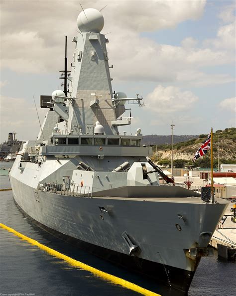 D 37 Hms Duncan Type 45 Guided Missile Destroyer Royal Navy