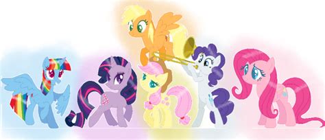 Mlp Mane 6 Switched Colors By Yanderechan01 On Deviantart