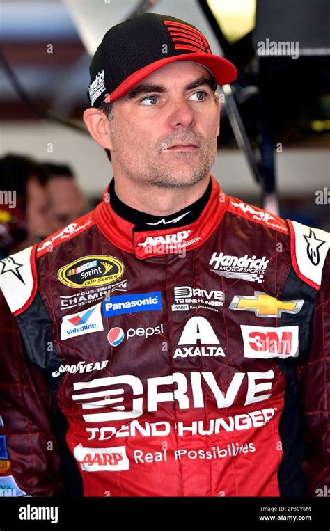 Jeff Gordon During Practice For The Nascar Sprint Cup Series Geico