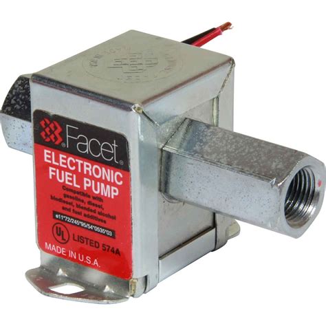 Facet Compact Electric Fuel Pump 12 Volt