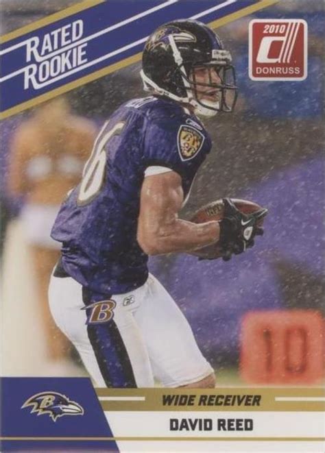 2010 Donruss Rated Rookie David Reed 25 For Sale EBay