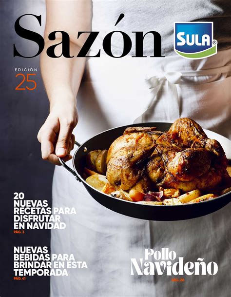 Revista Sazón Sula Edición XXV Recetas navideñas