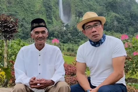 Berkunjung Ke Rumah Viral Abah Jajang Ridwan Kamil Terpukau Hingga