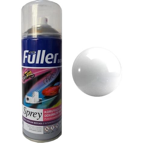 Füller Sprey Boya Beyaz 400ML Ral 9010 Beyaz Opak Renkler Fiyatı