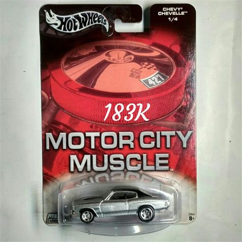 Jual Hot Wheels Motor City Muscle Chevy Chevelle Shopee Indonesia