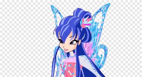 Musa Bloom Tynix Transformation Winx Club 시즌 7 버터 플릭스 등 푸른 사진술 Png