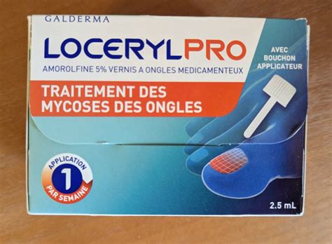 Противогрибковый лак для ногтей Galderma Loceryl pro | отзывы