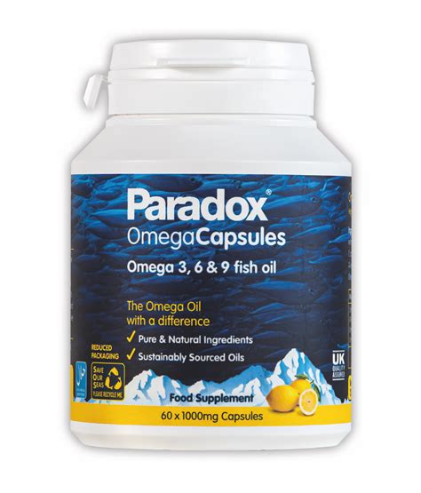 Paradox Omega Capsules - Omega Oil with a Difference