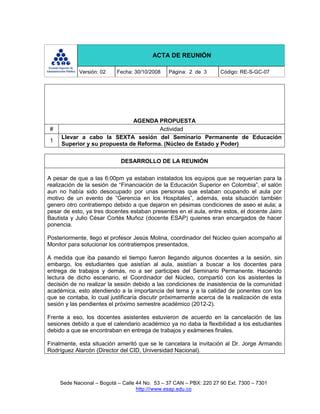 Acta 7 31 Mayo Nucleo Seminario Vi PDF