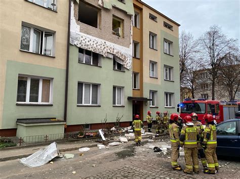 Rzeszów Wybuch gazu w mieszkaniu przy ulicy Bohaterów Westerplatte