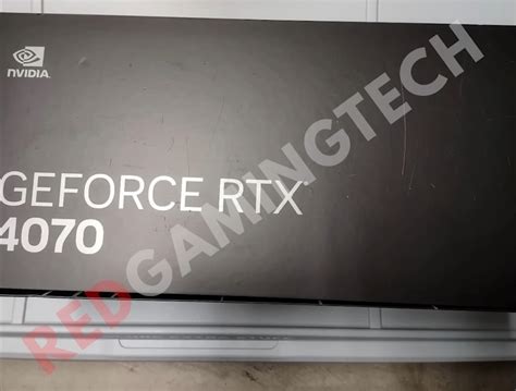 NVIDIA GeForce RTX 4070 Founders Edition Pictured Will Utilize AD104