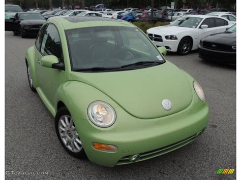 2004 Cyber Green Metallic Volkswagen New Beetle Gls Coupe 84669423 Photo 8