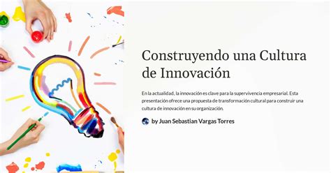 Construyendo Una Cultura De Innovación