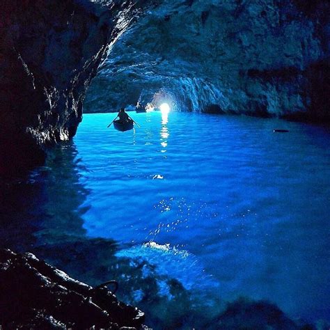 The Blue Grotto In Capri Is One Of A Must See If You Are Along The