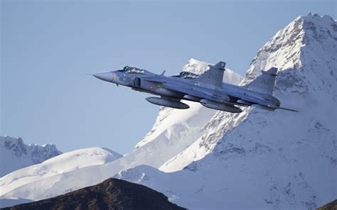 Saab Jas Gripen Wallpapers Wallpaper Cave