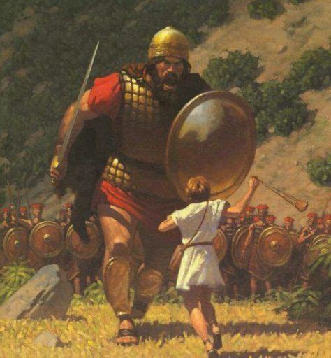 David And Goliath Jehovah David And Goliath Bible Pictures