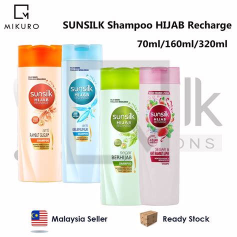 Sunsilk Hijab Recharge Shampoo 70ml160ml320ml Shopee Malaysia