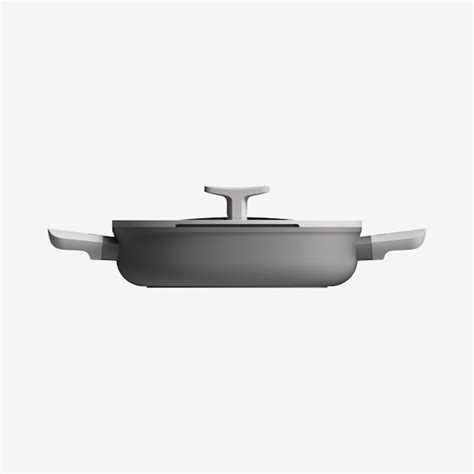 Leo Non Stick Covered 2 Handle Saute Pan Grey By Berghoff Fy