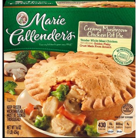 Marie Callender S Creamy Mushroom Chicken Pot Pie Oz Delivery Or