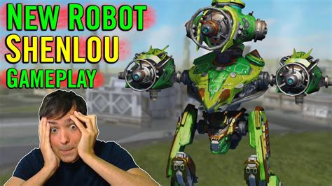 OMG New Robot SHENLOU Will Be A Problem War Robots Gameplay YouTube