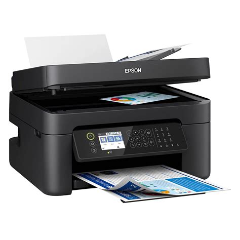 Epson Workforce WF 2850 All In One Wireless Color Inkjet Printer Black