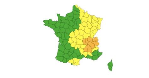 Orages Météo France place ce matin huit départements en vigilance