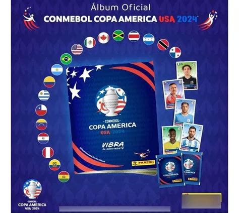 Figuritas Copa America Usa 2024 X 20 Sobres Panini Rey Mebuscar