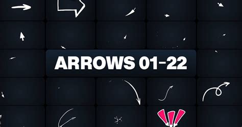 Arrows 01 22 2d Textures And Materials Unity Asset Store