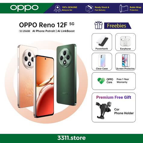 Oppo Reno 12f 5g 12gb Ram 256gb Rom Reno 11 F 12 F 1 Year Warranty By Oppo Malalaysia