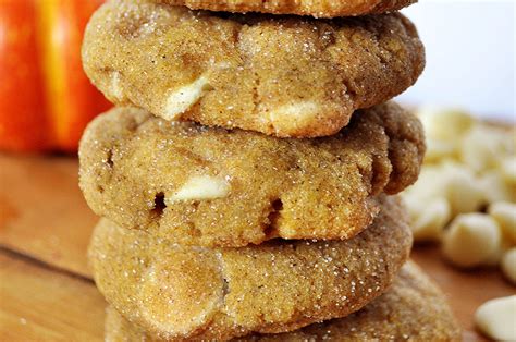 Pumpkin White Chocolate Chip Snickerdoodles Welcome Home