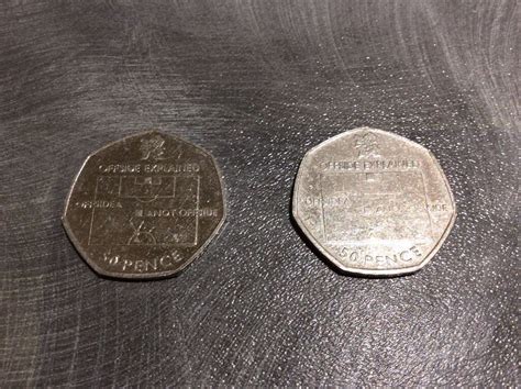 The Ultra Rare Offside Rule 50p Coin From The 2012 Olympics Much