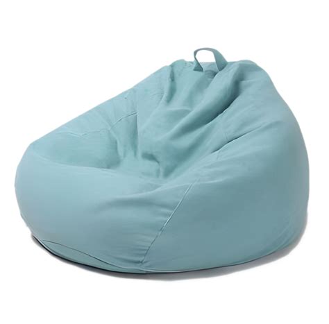 Large Blue Bean Bag Lounge Bean Bag Gaming Room Bean Bag Student