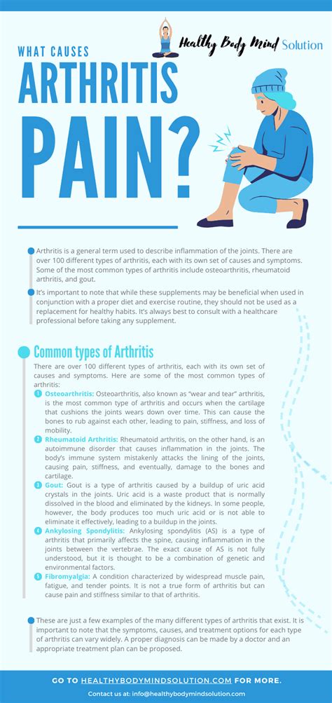 What Causes Arthritis Pain? - Healthy Body Mind Solutions