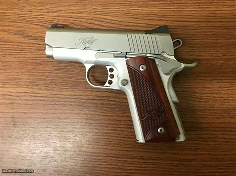 Kimber Stainless Ultra Carry Ii Pistol Acp