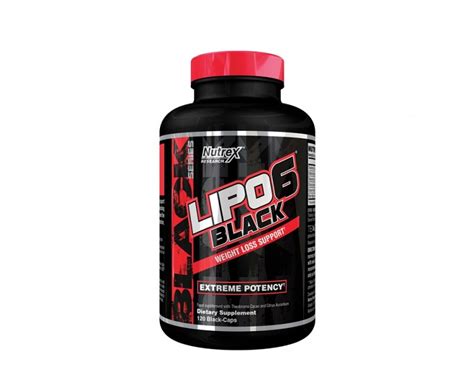 LIPO 6 Black 120 Capsulas Nutrex PL Suplementos