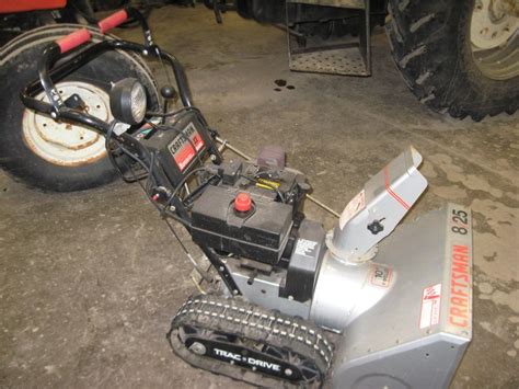 Craftsman Snowblower With Tracks