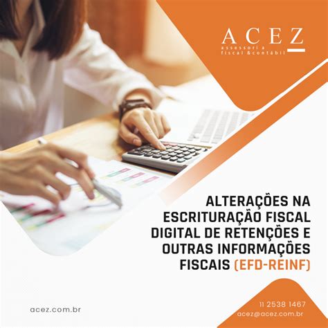 Alterações na Escrituração Fiscal Digital de Retenções e Outras