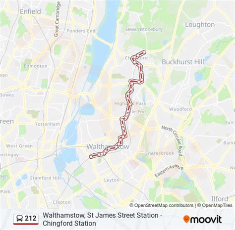 Route Schedules Stops Maps Chingford Station Updated