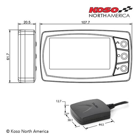 GPS Lap Timer KOSO North America